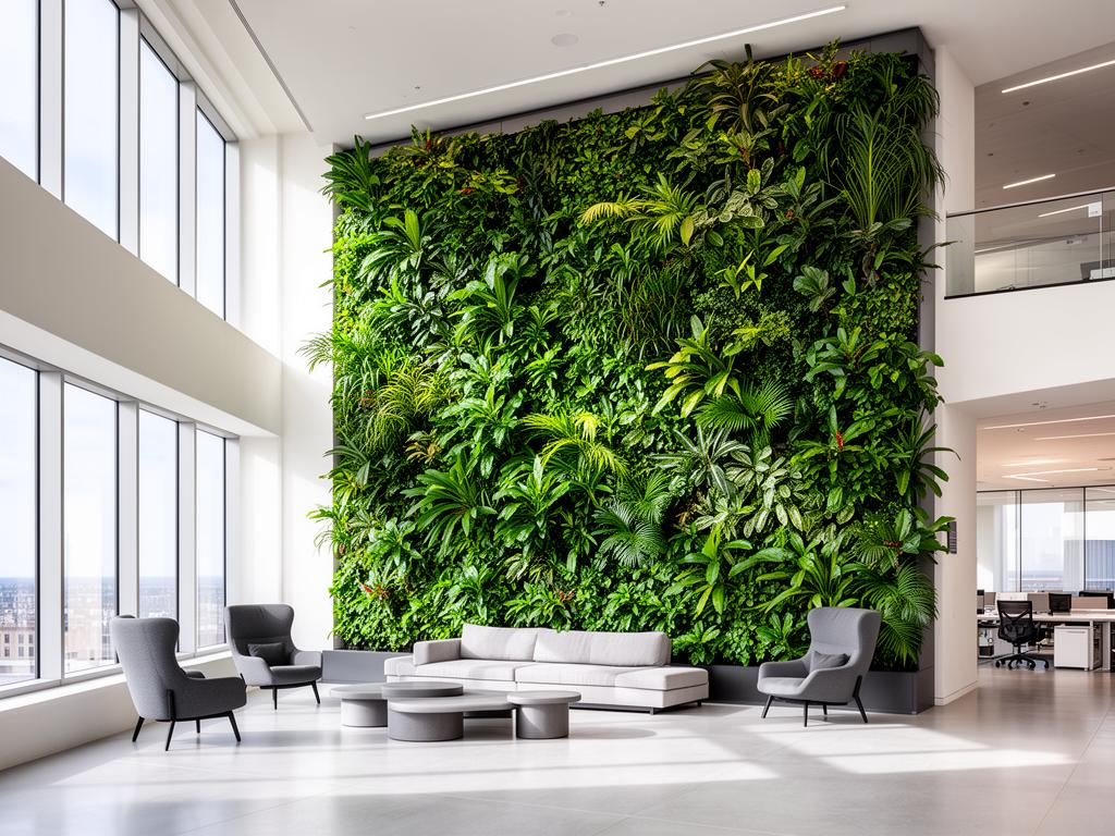 Example of a beautiful living wall